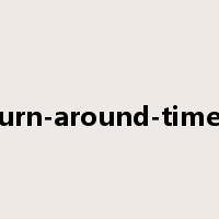 turn-around-times是什么意思