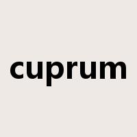 cuprum是什么意思