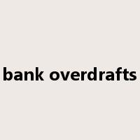 bank overdrafts是什么意思