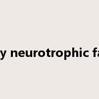 ciliary neurotrophic factor是什么意思