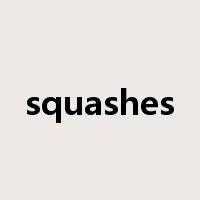 squashes是什么意思