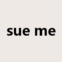 sue me是什么意思