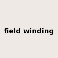field winding是什么意思