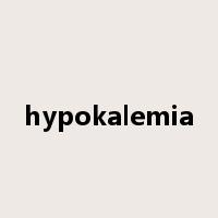 hypokalemia是什么意思