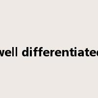 well differentiated是什么意思