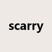 scarry是什么意思
