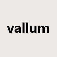 vallum是什么意思