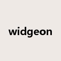 widgeon是什么意思