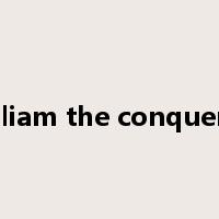 william the conqueror是什么意思