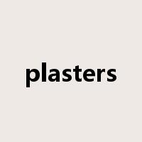 plasters是什么意思