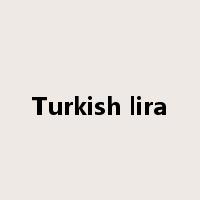 Turkish lira是什么意思