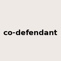 co-defendant是什么意思