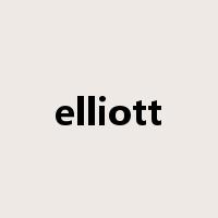 elliott是什么意思