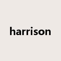 harrison是什么意思