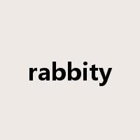 rabbity是什么意思