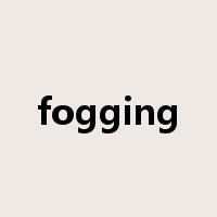 fogging是什么意思