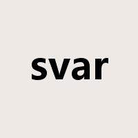 svar是什么意思