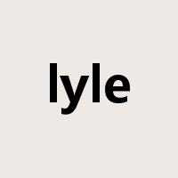 lyle是什么意思