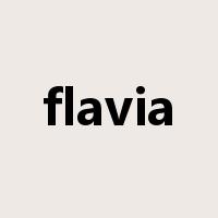 flavia是什么意思