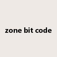 zone bit code是什么意思
