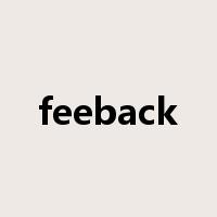 feeback是什么意思