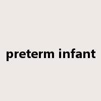preterm infant是什么意思