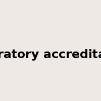 laboratory accreditation是什么意思