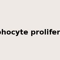 Lymphocyte proliferation是什么意思
