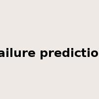failure prediction是什么意思