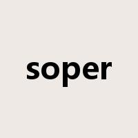 soper是什么意思