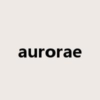 aurorae是什么意思
