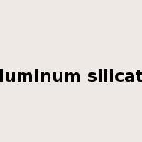 aluminum silicate是什么意思