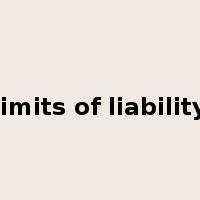 limits of liability是什么意思