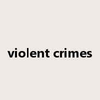 violent crimes是什么意思
