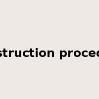 construction procedure是什么意思