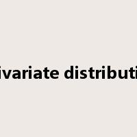 univariate distribution是什么意思