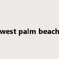 west palm beach是什么意思