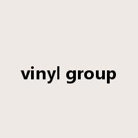 vinyl group是什么意思