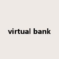 virtual bank是什么意思