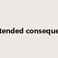 unintended consequences是什么意思