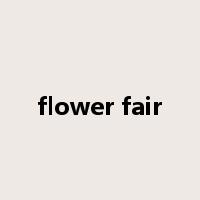 flower fair是什么意思