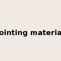 jointing material是什么意思