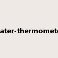 water-thermometer是什么意思