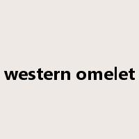 western omelet是什么意思