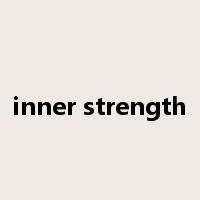inner strength是什么意思