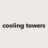 cooling towers是什么意思