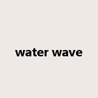 water wave是什么意思