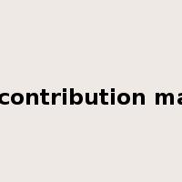 unit contribution margin是什么意思