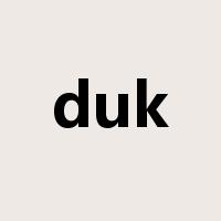 duk是什么意思