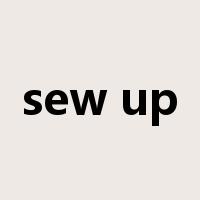 sew up是什么意思